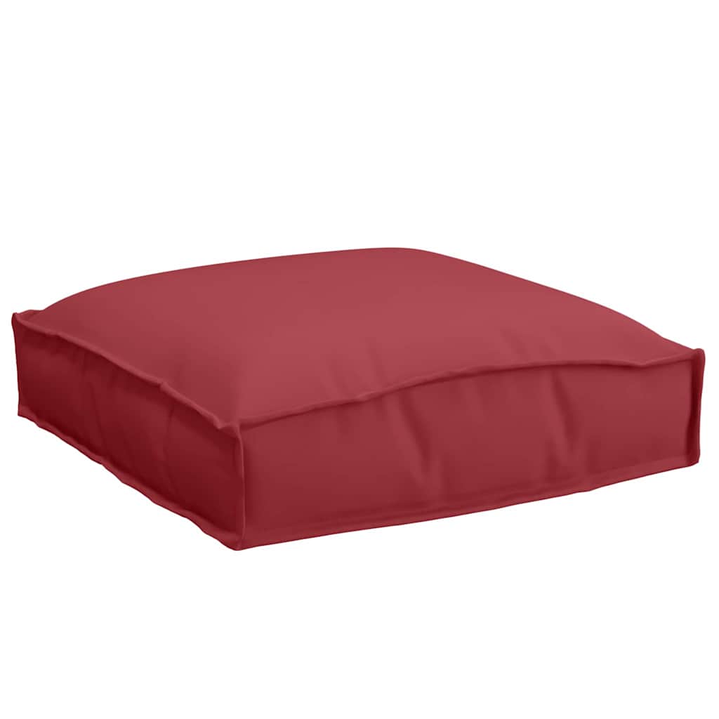 Kissen 4 pcs Weinrot 40 x 40 x 8 cm Oxford-Stoff