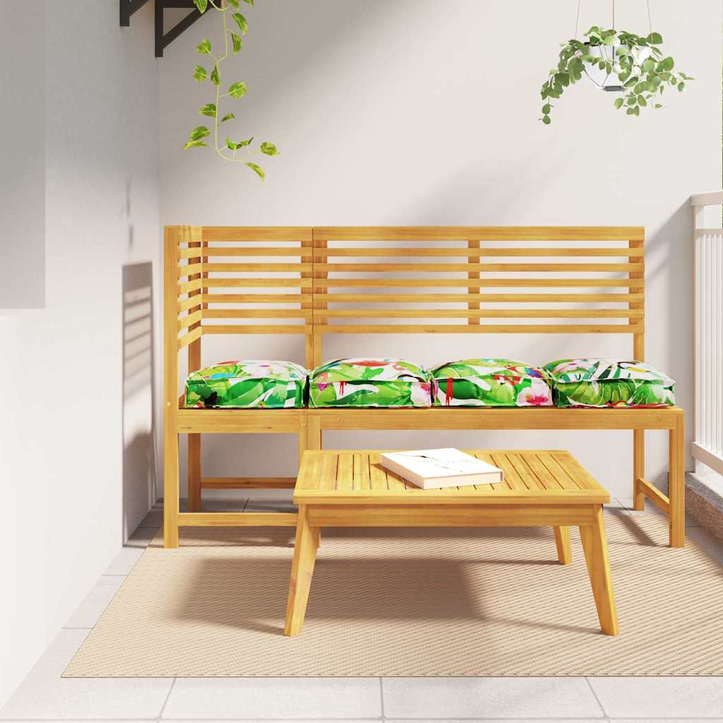 Kissen Floral 4 pcs Mehrfarbig 40 x 40 x 8 cm Oxford-Stoff