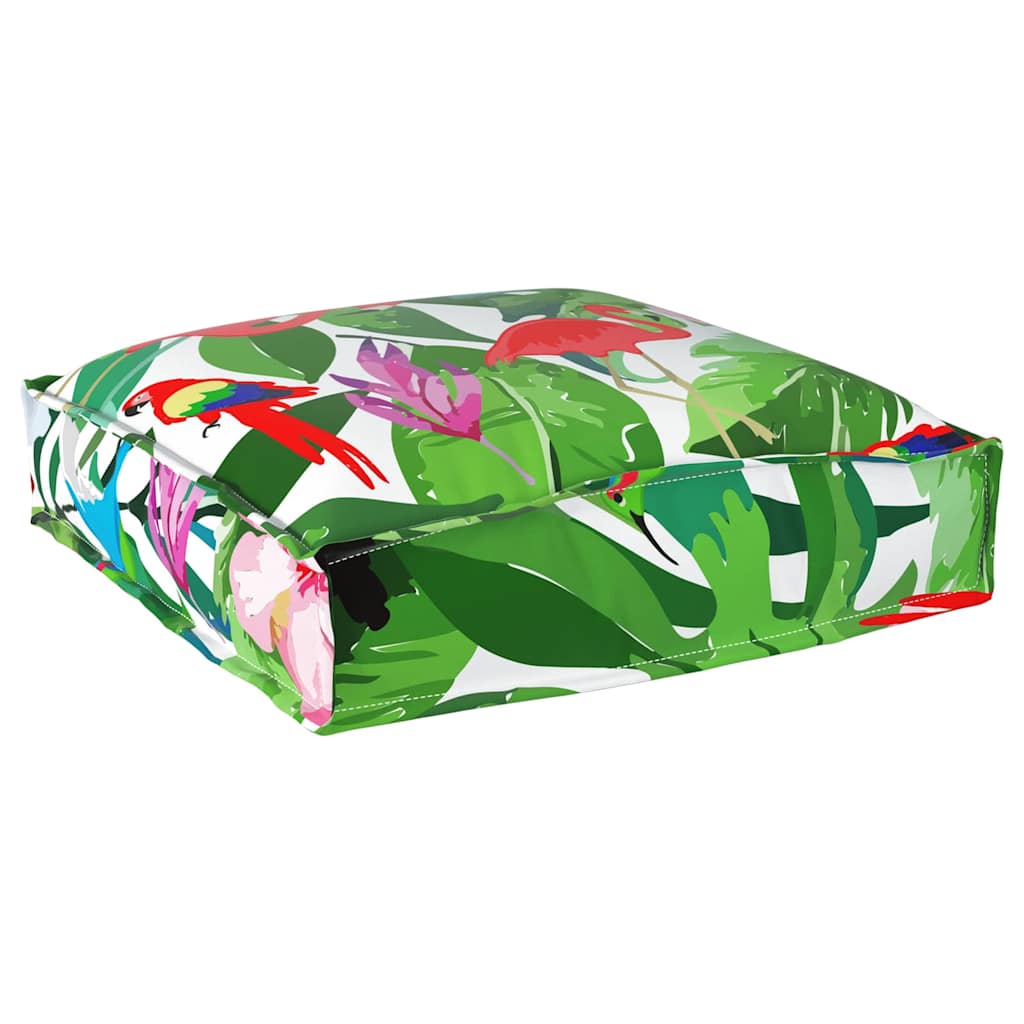 Kissen Floral 4 pcs Mehrfarbig 40 x 40 x 8 cm Oxford-Stoff