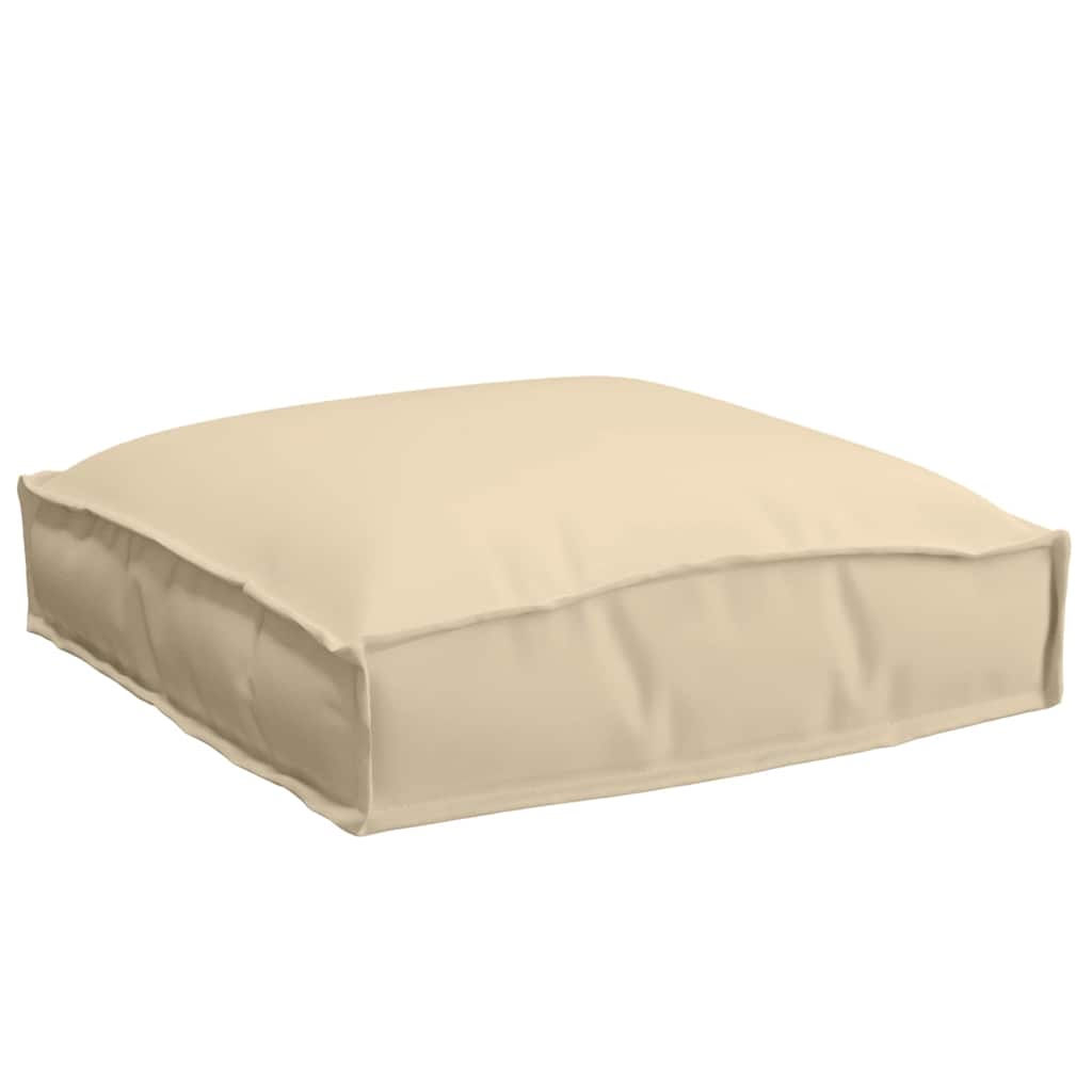 Kissen 6 pcs Beige 40 x 40 x 8 cm Oxford-Stoff