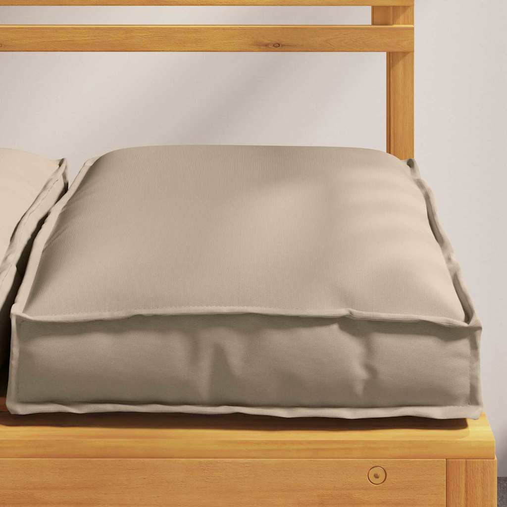 Kissen 6 pcs Taupe 40 x 40 x 8 cm Oxford-Stoff