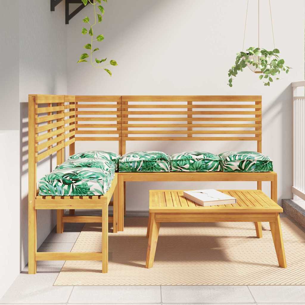 Kissen Blatt 6 pcs Blattmuster 40 x 40 x 8 cm Oxford-Stoff