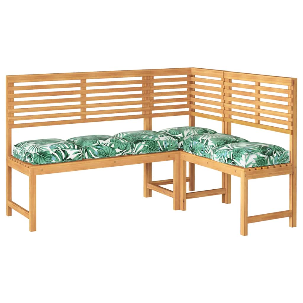 Kissen Blatt 6 pcs Blattmuster 40 x 40 x 8 cm Oxford-Stoff