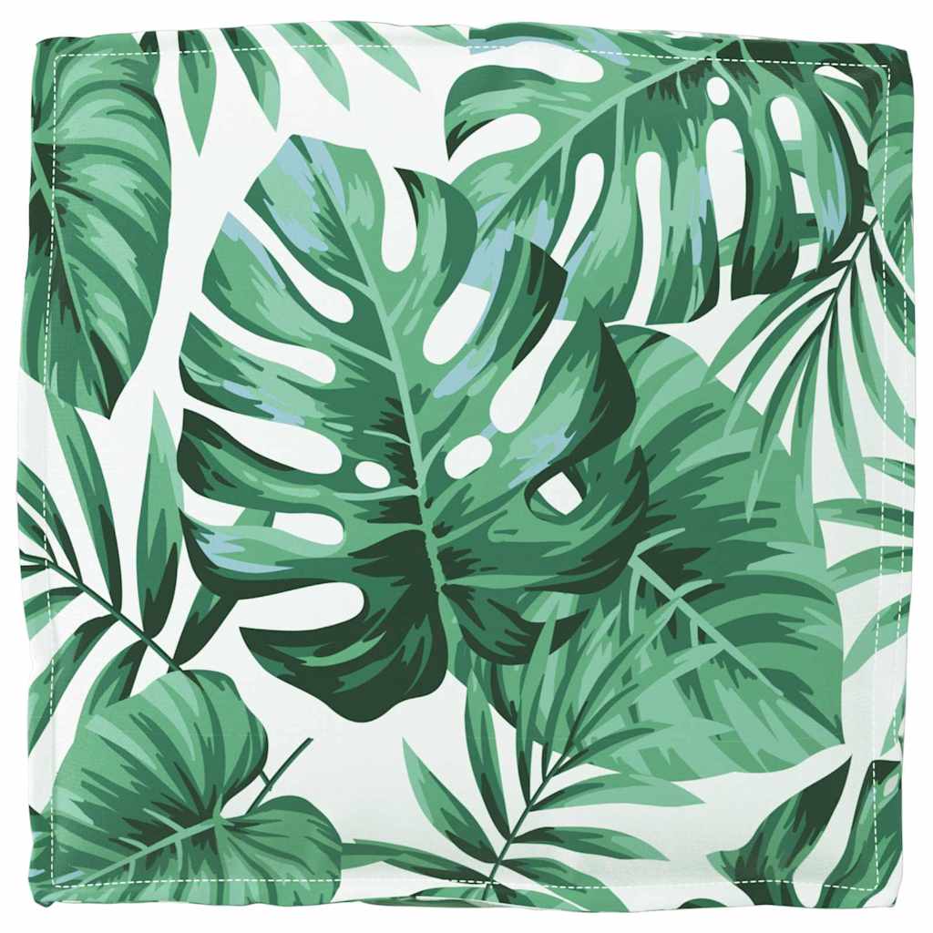 Kissen Blatt 6 pcs Blattmuster 40 x 40 x 8 cm Oxford-Stoff