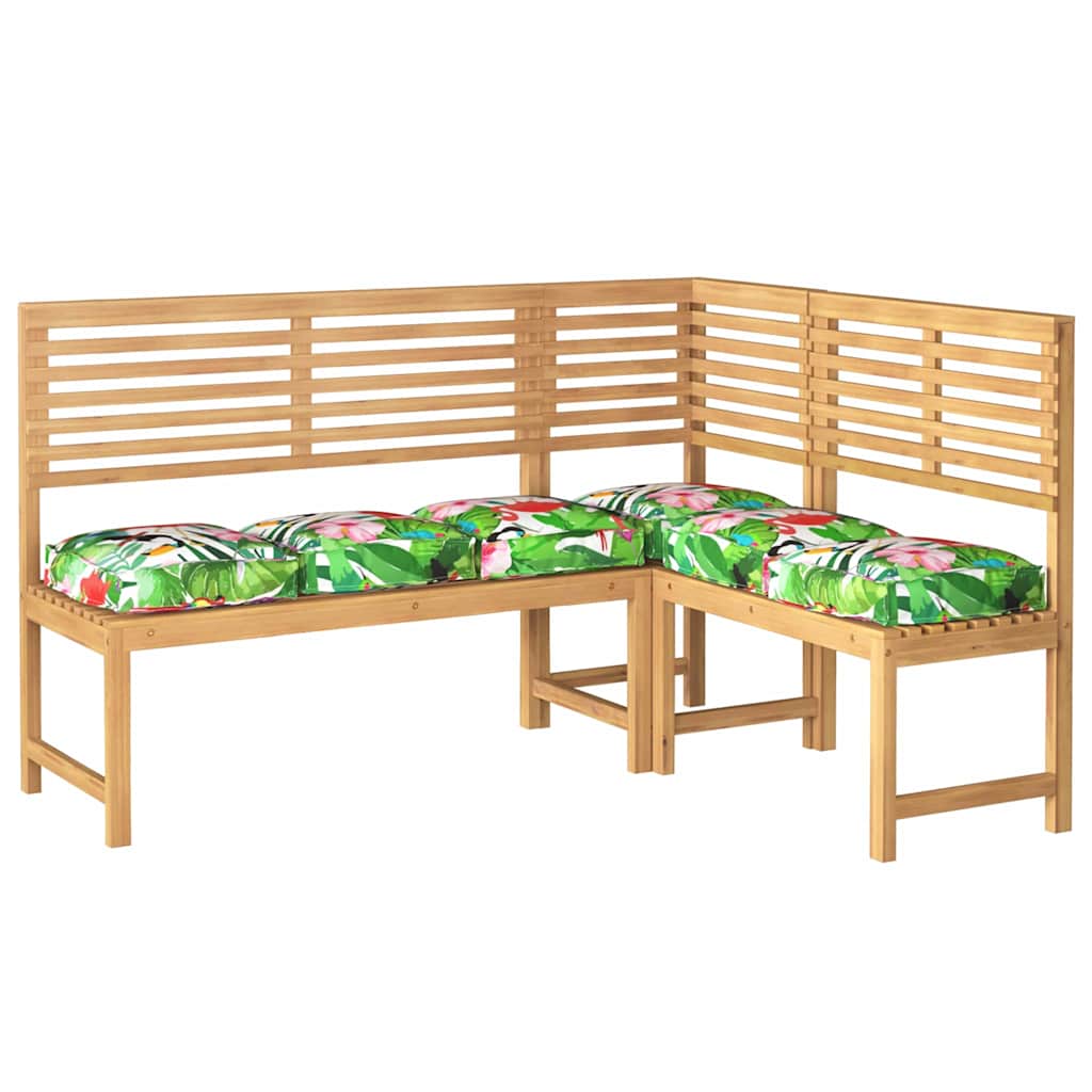 Kissen Floral 6 pcs Mehrfarbig 40 x 40 x 8 cm Oxford-Stoff