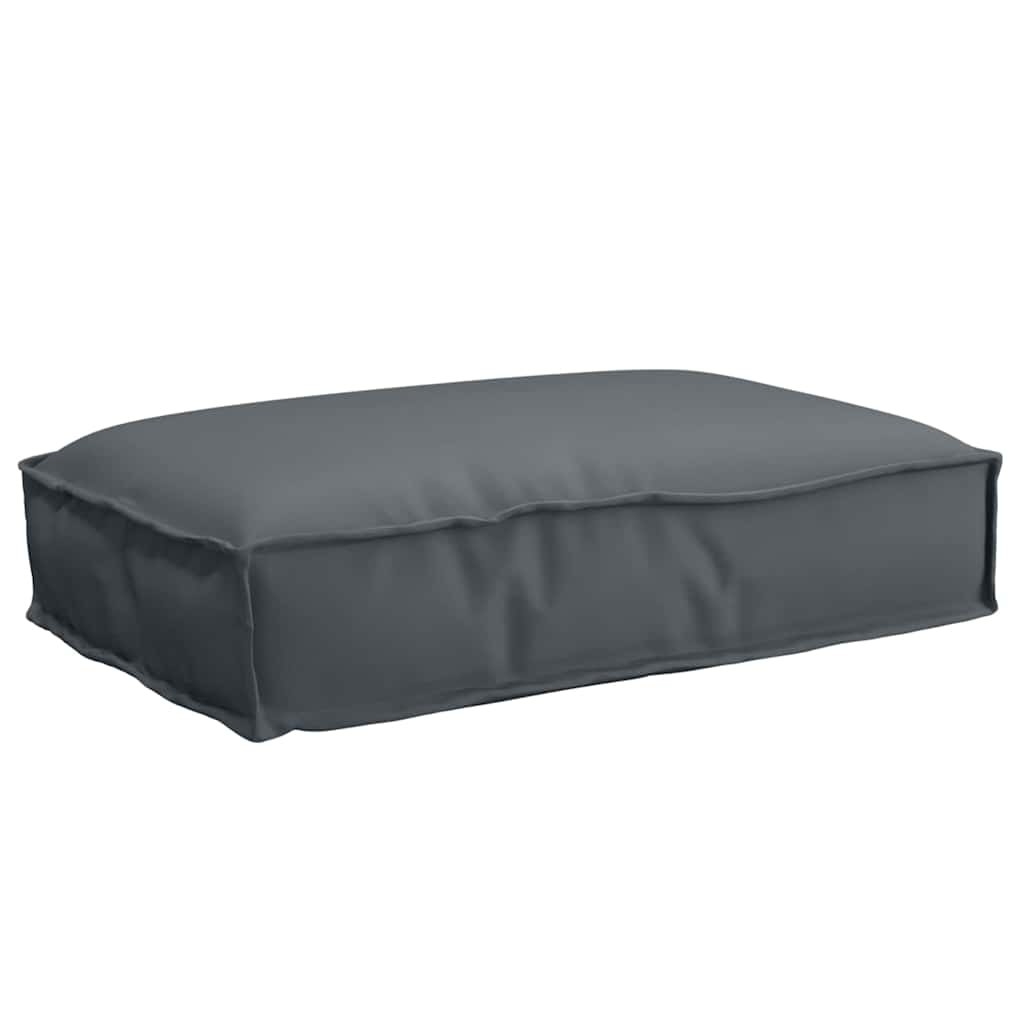 Kissen Anthrazit 60 x 40 x 8 cm Oxford-Stoff