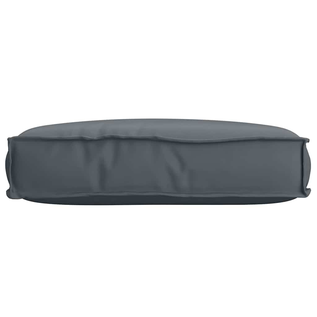 Kissen Anthrazit 60 x 40 x 8 cm Oxford-Stoff