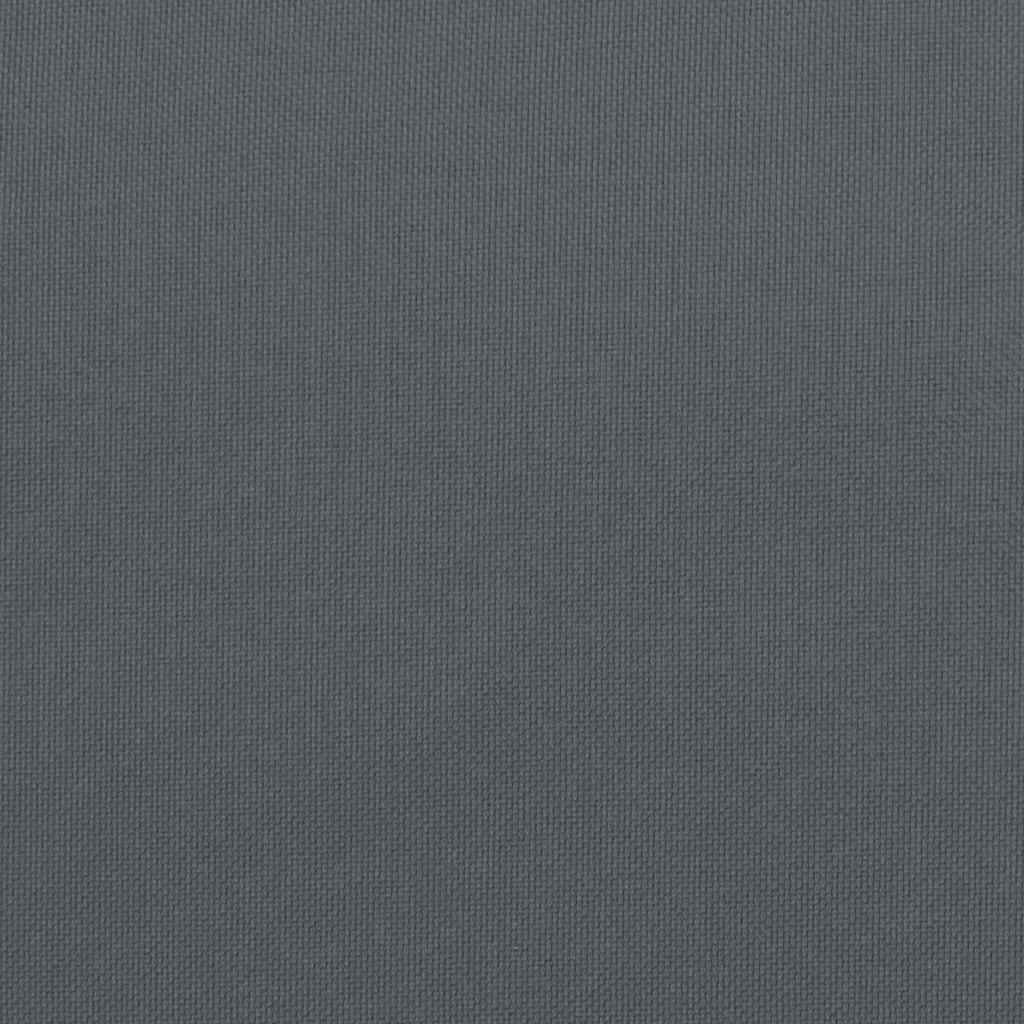 Kissen Anthrazit 60 x 40 x 8 cm Oxford-Stoff