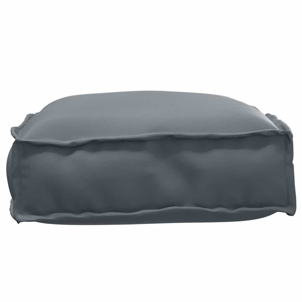 Kissen Anthrazit 60 x 40 x 8 cm Oxford-Stoff