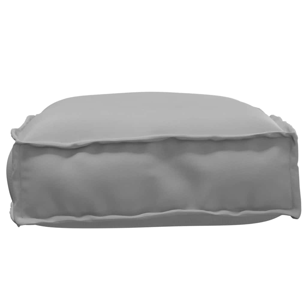 Kissen Grau 60 x 40 x 8 cm Oxford-Stoff