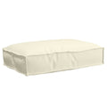 Kissen Creme 60 x 40 x 8 cm Oxford-Stoff