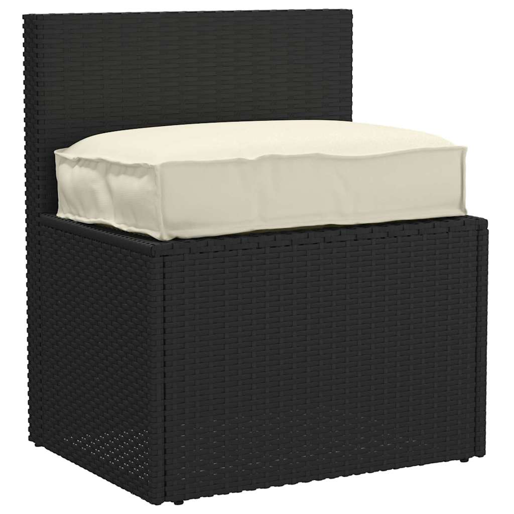 Kissen Creme 60 x 40 x 8 cm Oxford-Stoff