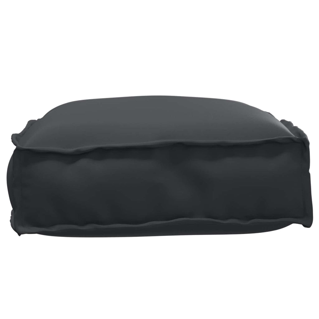 Kissen Schwarz 60 x 40 x 8 cm Oxford-Stoff
