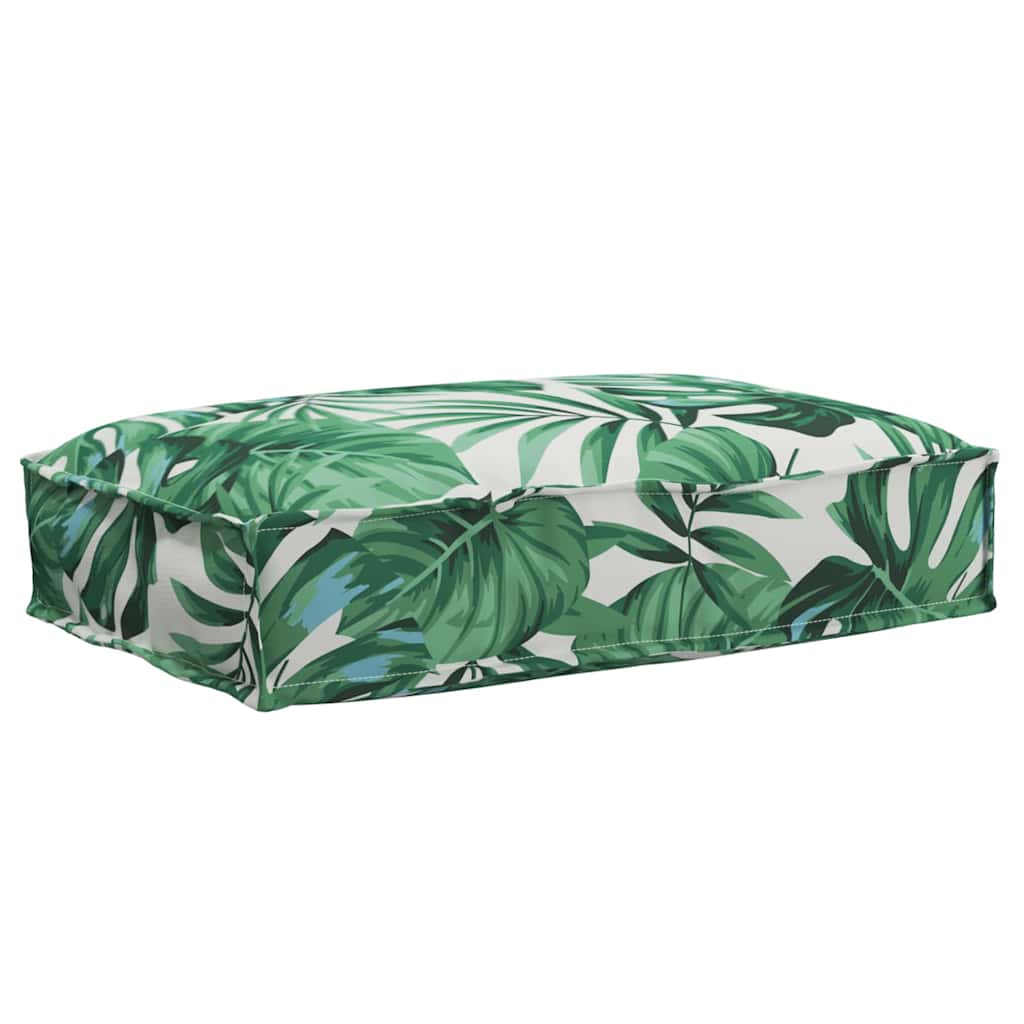 Kissen Blatt Blattmuster 60 x 40 x 8 cm Oxford-Stoff