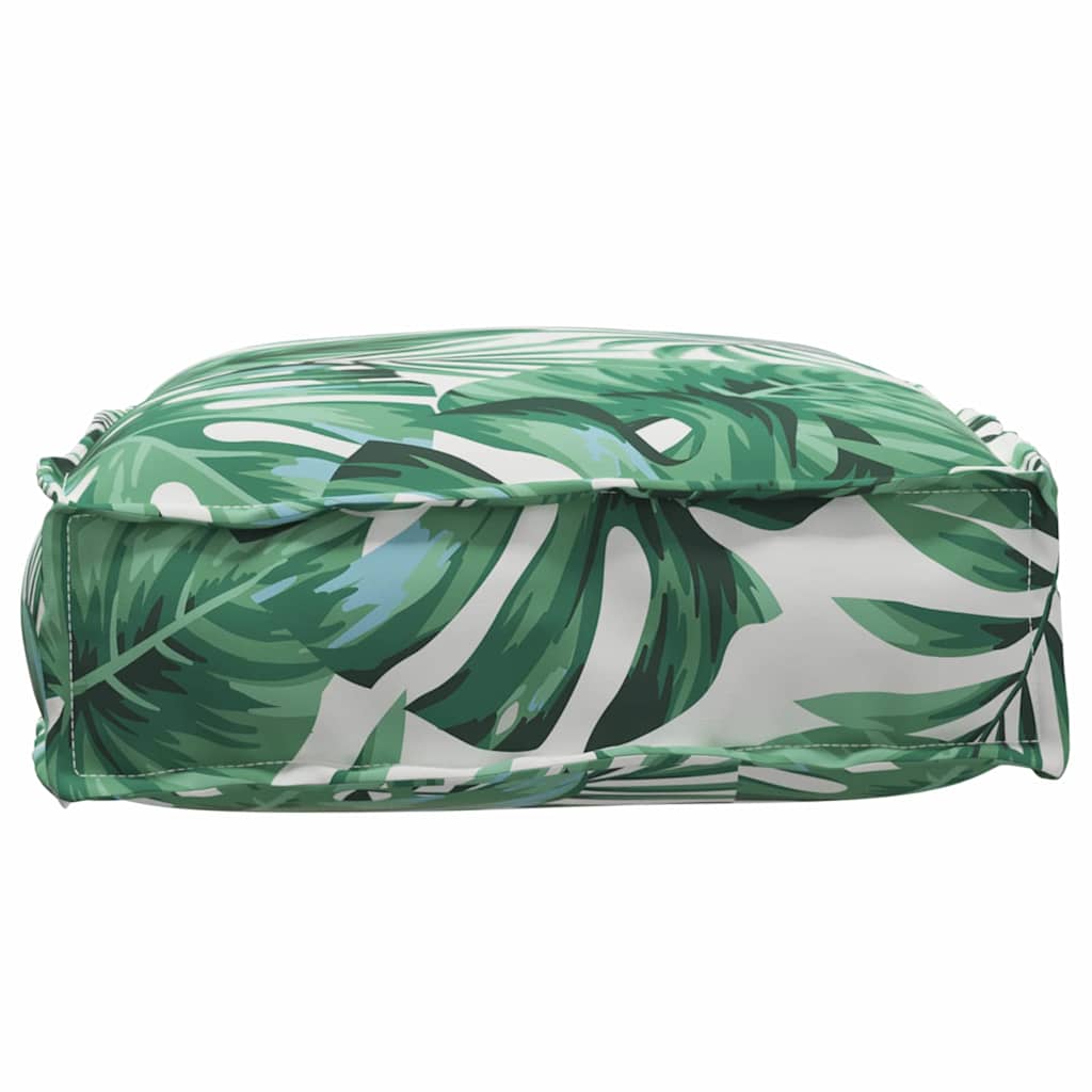 Kissen Blatt Blattmuster 60 x 40 x 8 cm Oxford-Stoff
