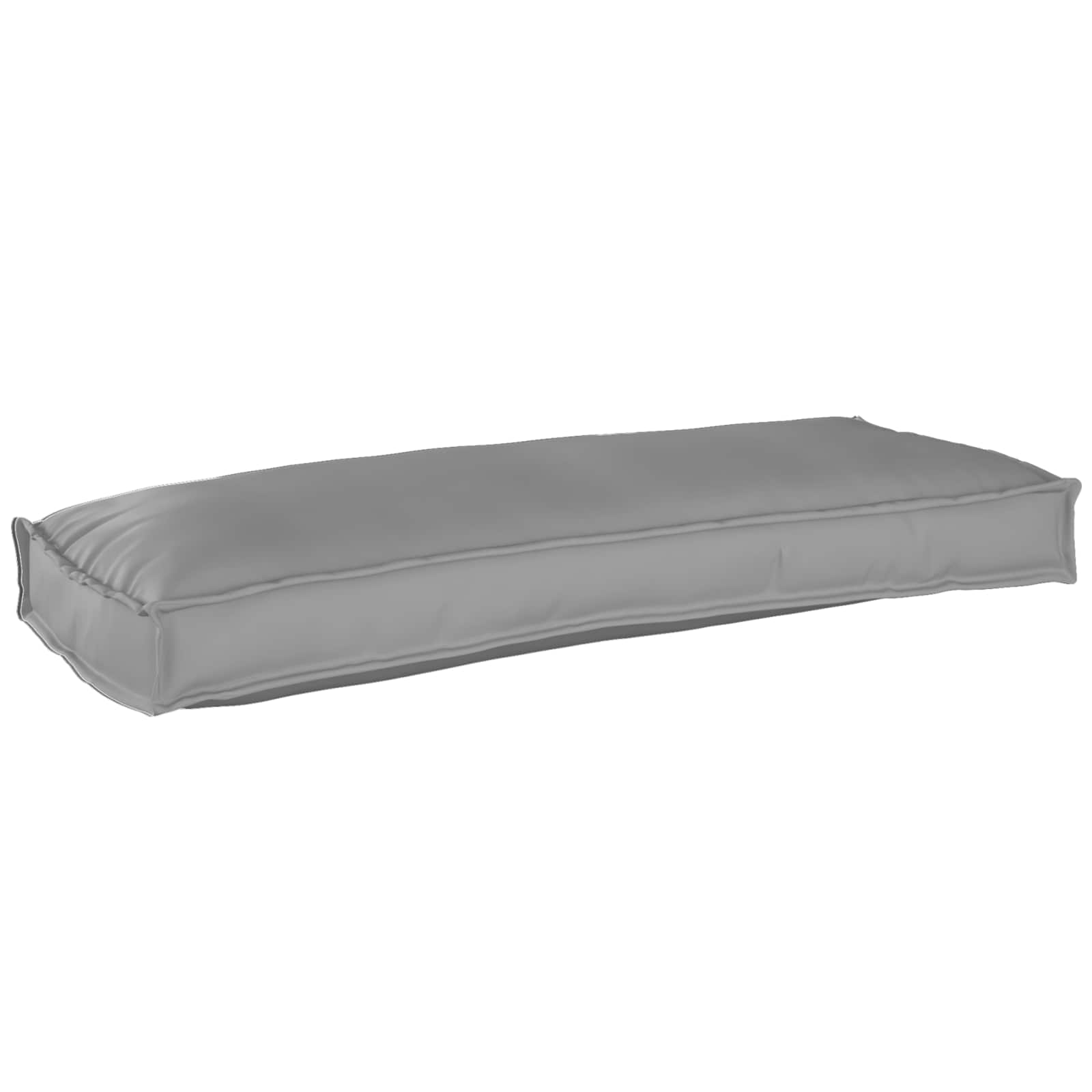 Kissen Grau 100 x 40 x 8 cm Oxford-Stoff