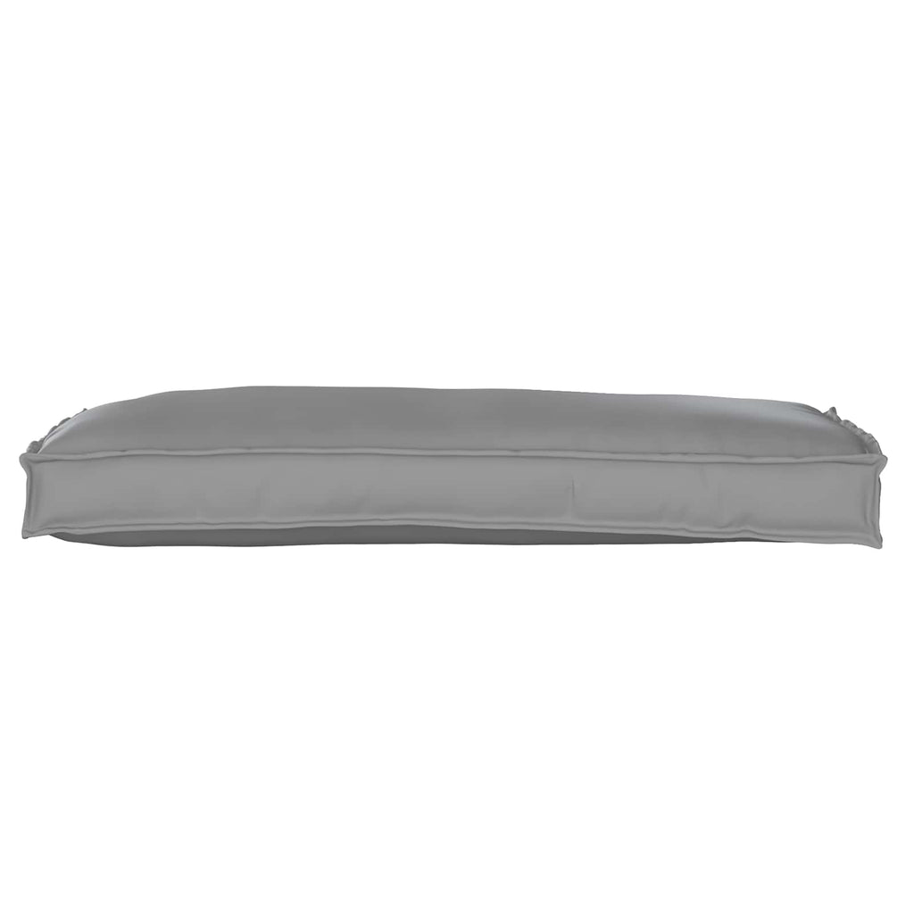 Kissen Grau 100 x 40 x 8 cm Oxford-Stoff