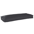 Kissen Schwarz 100 x 40 x 8 cm Oxford-Stoff