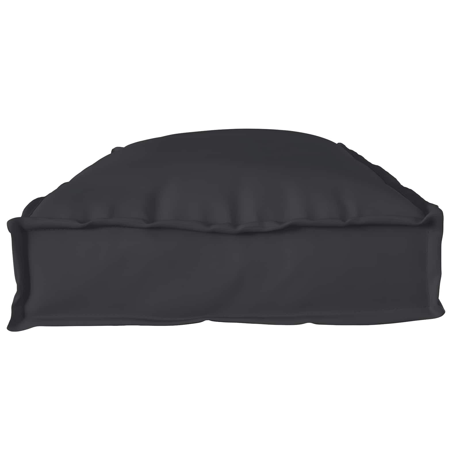 Kissen Schwarz 100 x 40 x 8 cm Oxford-Stoff
