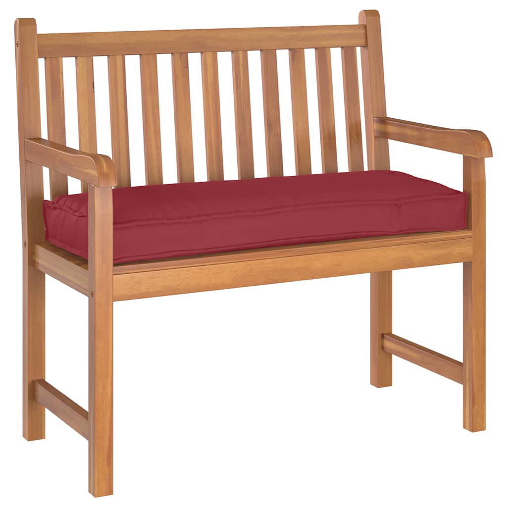 Kissen Weinrot 100 x 40 x 8 cm Oxford-Stoff