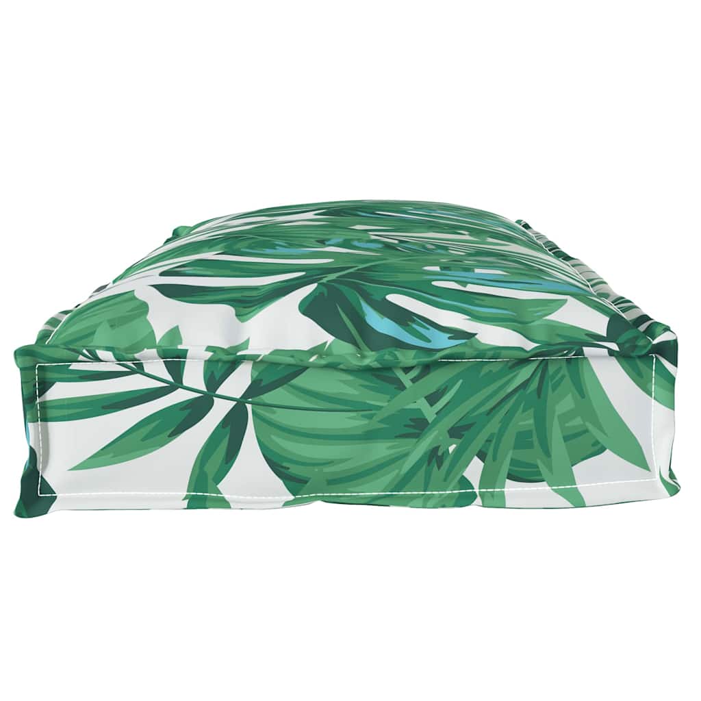 Kissen Blatt Blattmuster 100 x 40 x 8 cm Oxford-Stoff