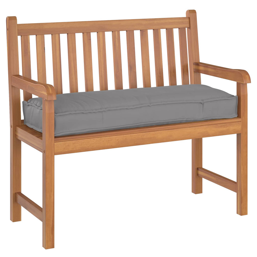 Kissen Grau 110 x 40 x 8 cm Oxford-Stoff