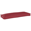 Kissen Weinrot 110 x 40 x 8 cm Oxford-Stoff