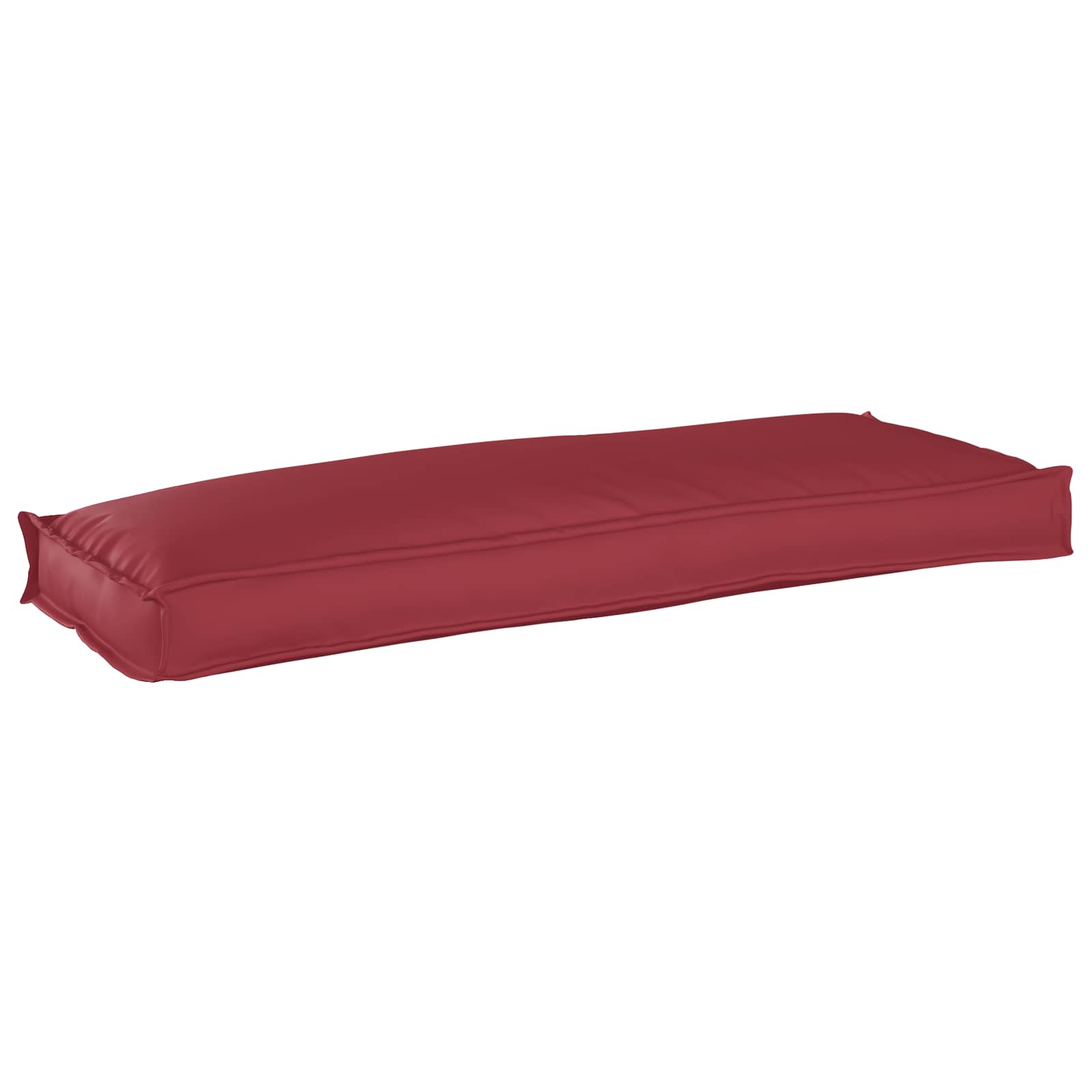 Kissen Weinrot 110 x 40 x 8 cm Oxford-Stoff
