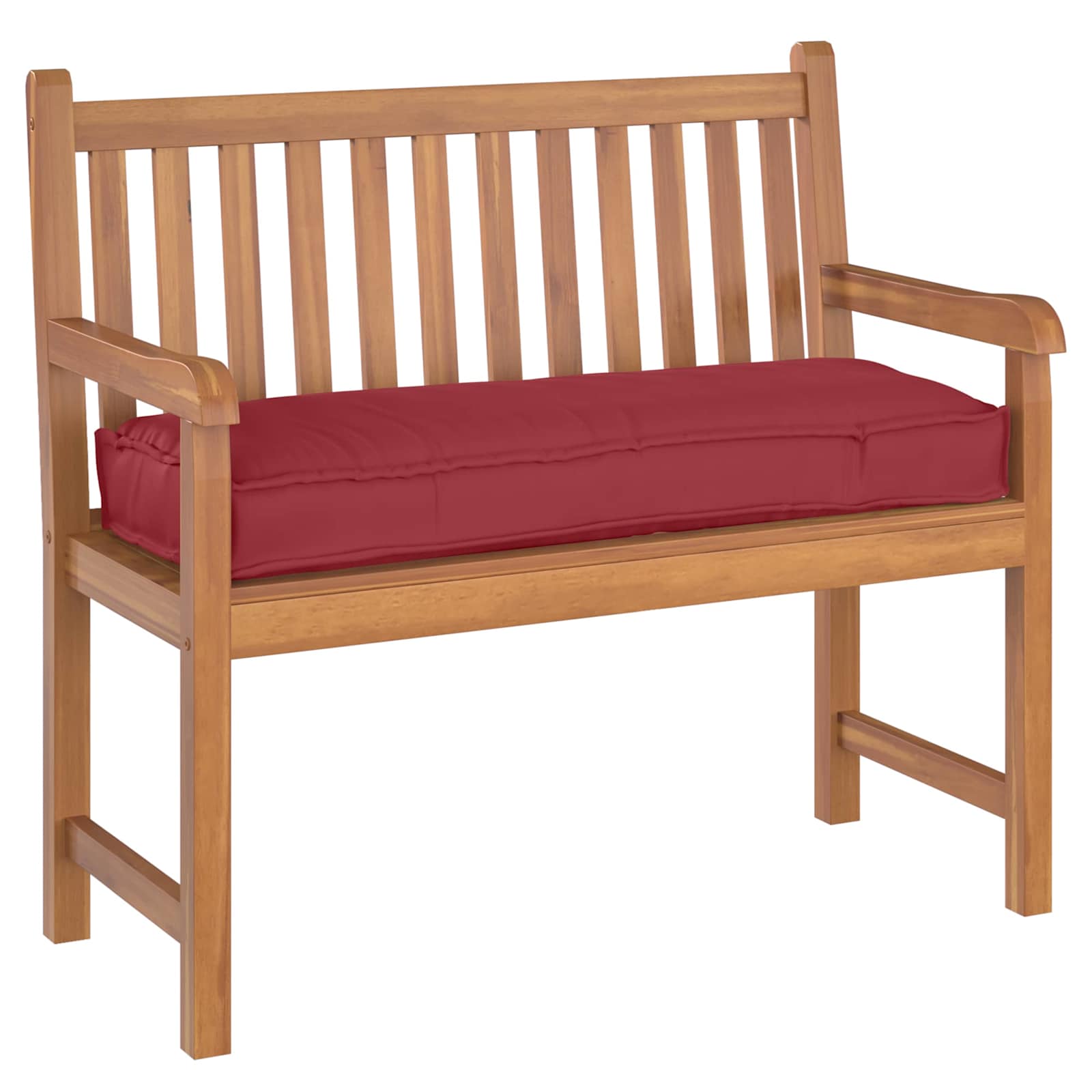 Kissen Weinrot 110 x 40 x 8 cm Oxford-Stoff