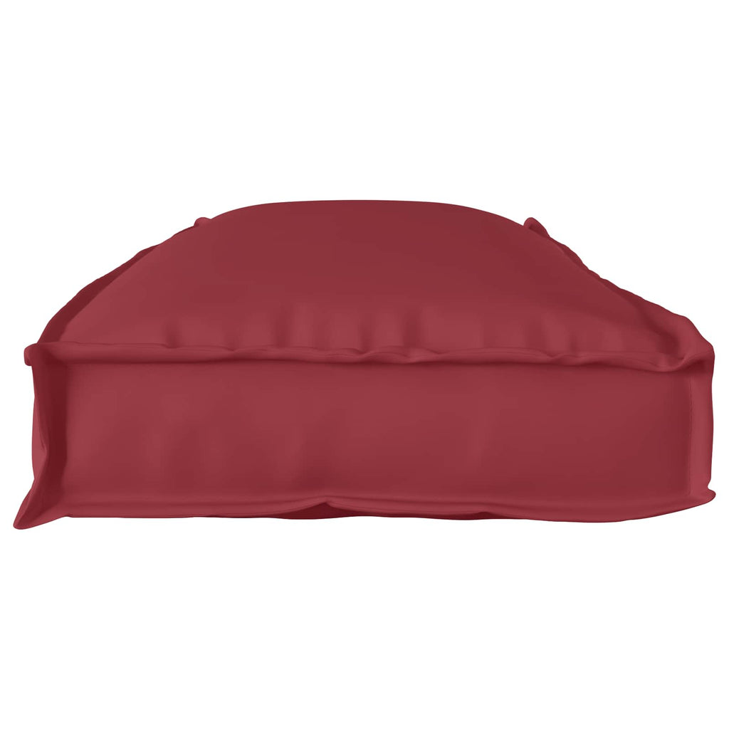 Kissen Weinrot 110 x 40 x 8 cm Oxford-Stoff