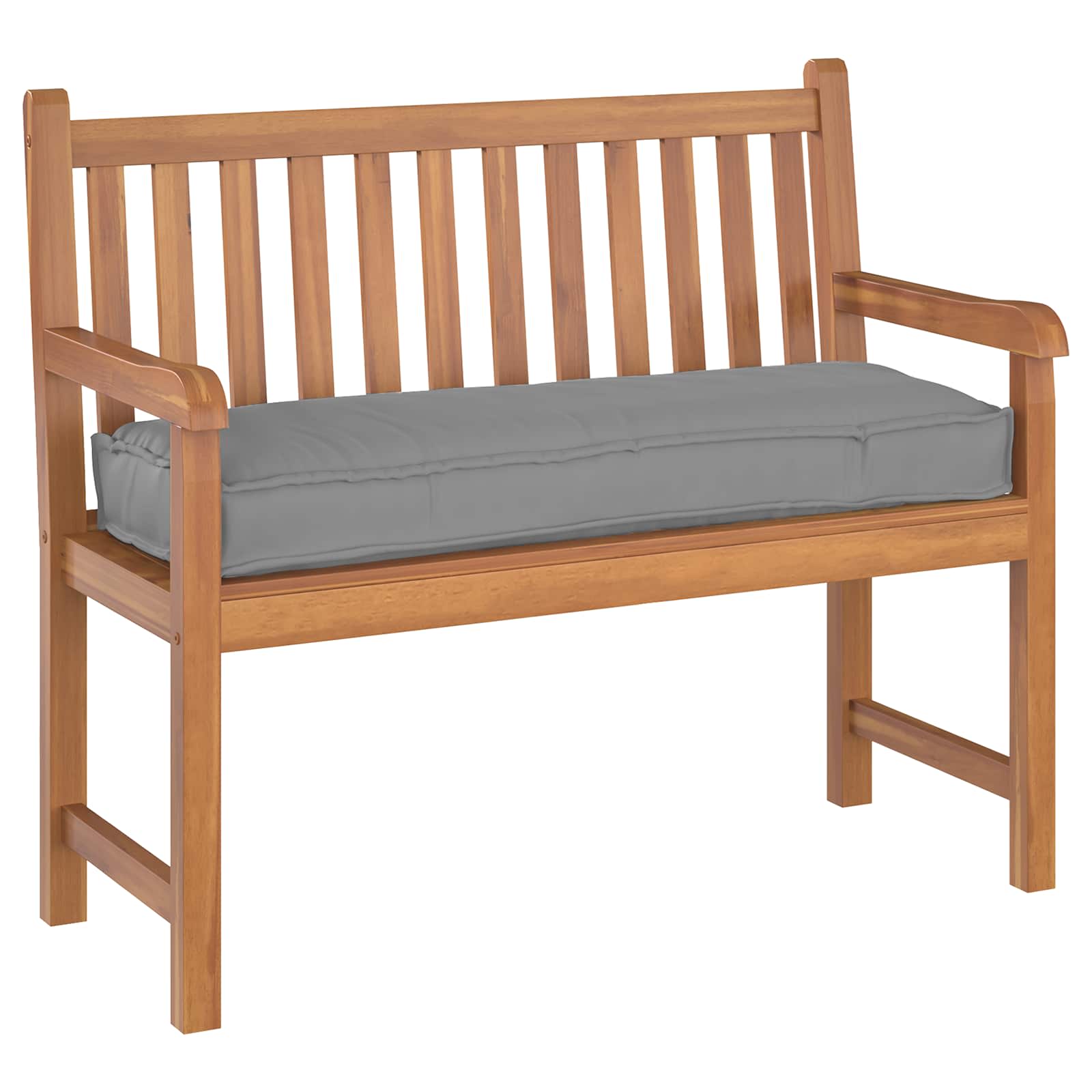 Kissen Grau 120 x 40 x 8 cm Oxford-Stoff