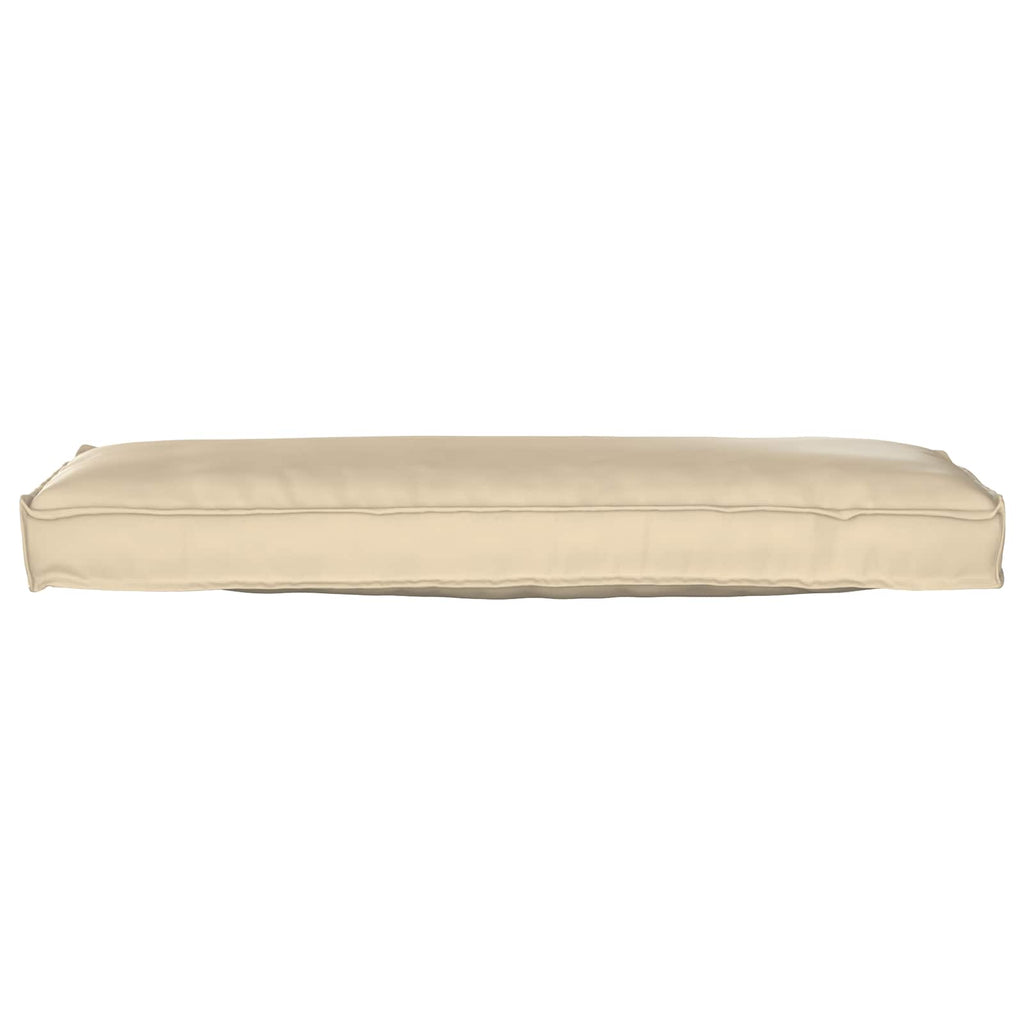 Kissen Beige 120 x 40 x 8 cm Oxford-Stoff