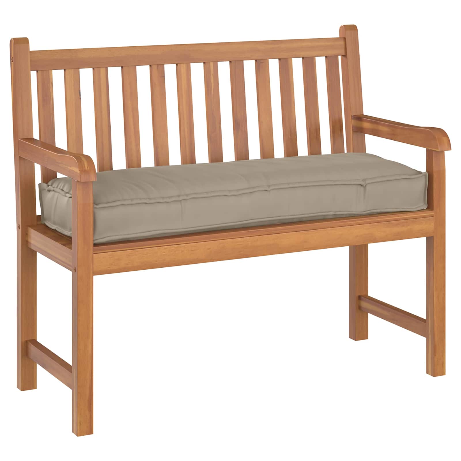 Kissen Taupe 120 x 40 x 8 cm Oxford-Stoff