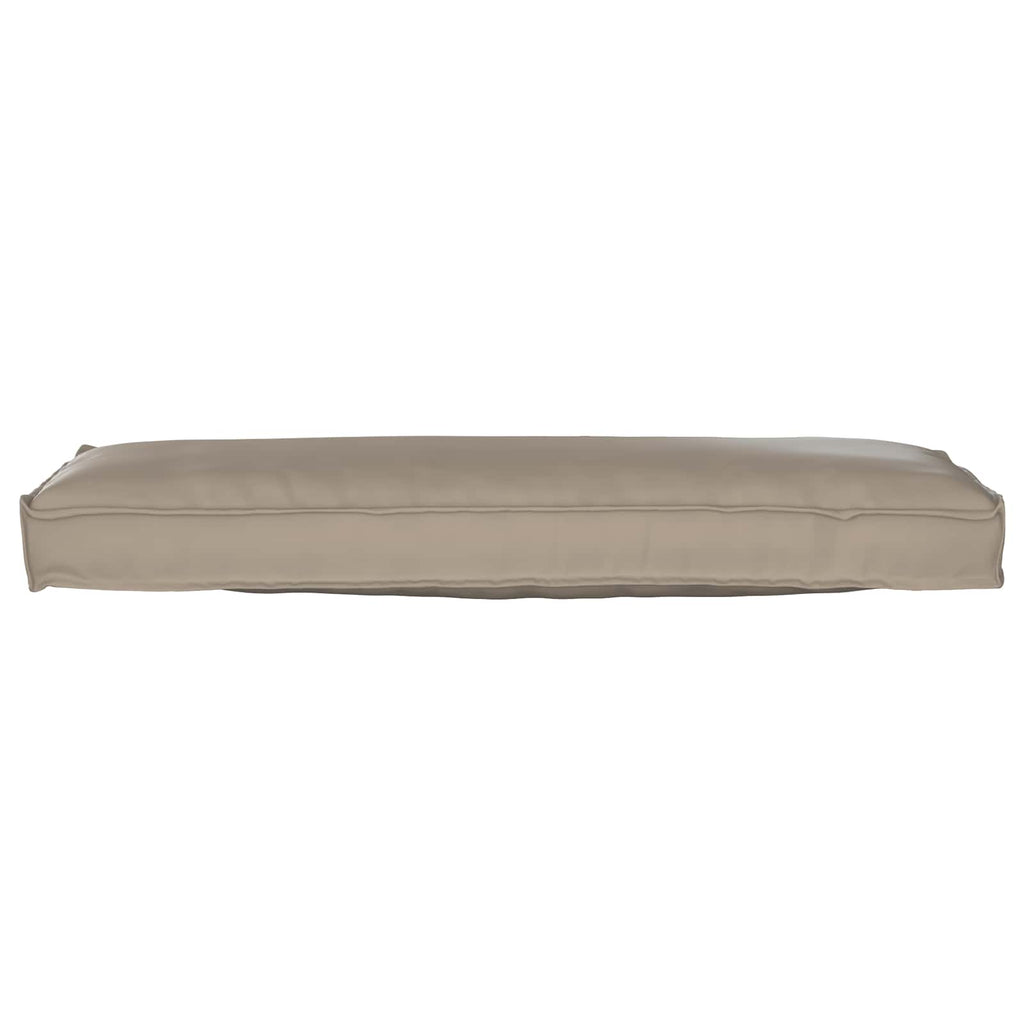 Kissen Taupe 120 x 40 x 8 cm Oxford-Stoff
