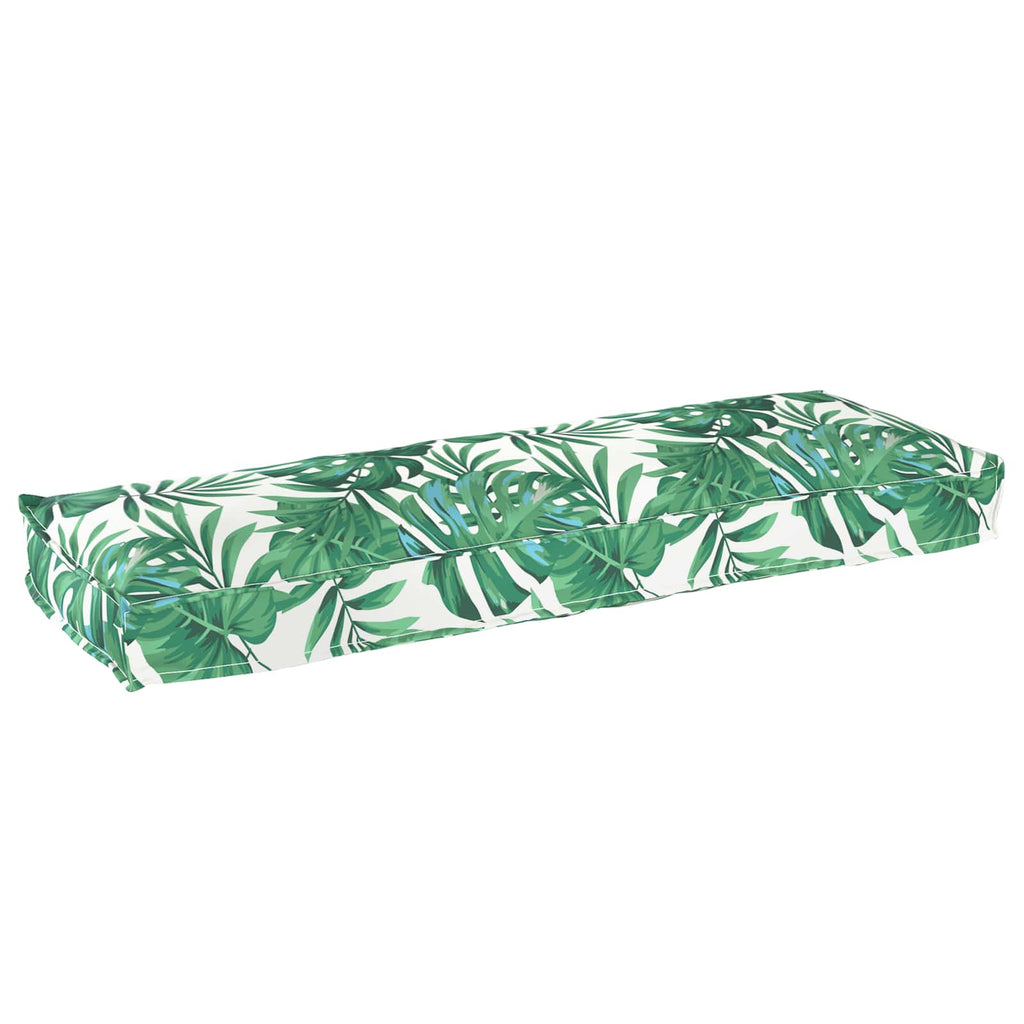 Kissen Blatt Blattmuster 120 x 40 x 8 cm Oxford-Stoff