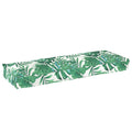 Kissen Blatt Blattmuster 120 x 40 x 8 cm Oxford-Stoff