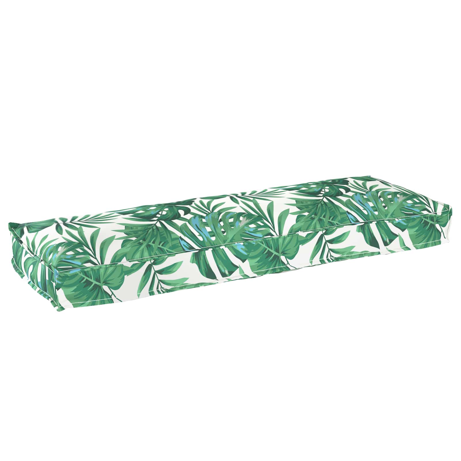 Kissen Blatt Blattmuster 120 x 40 x 8 cm Oxford-Stoff