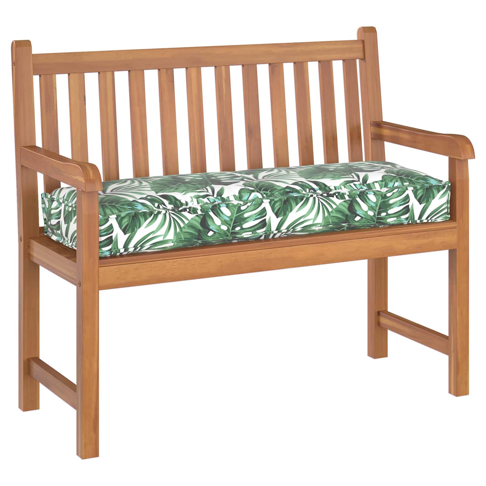 Kissen Blatt Blattmuster 120 x 40 x 8 cm Oxford-Stoff