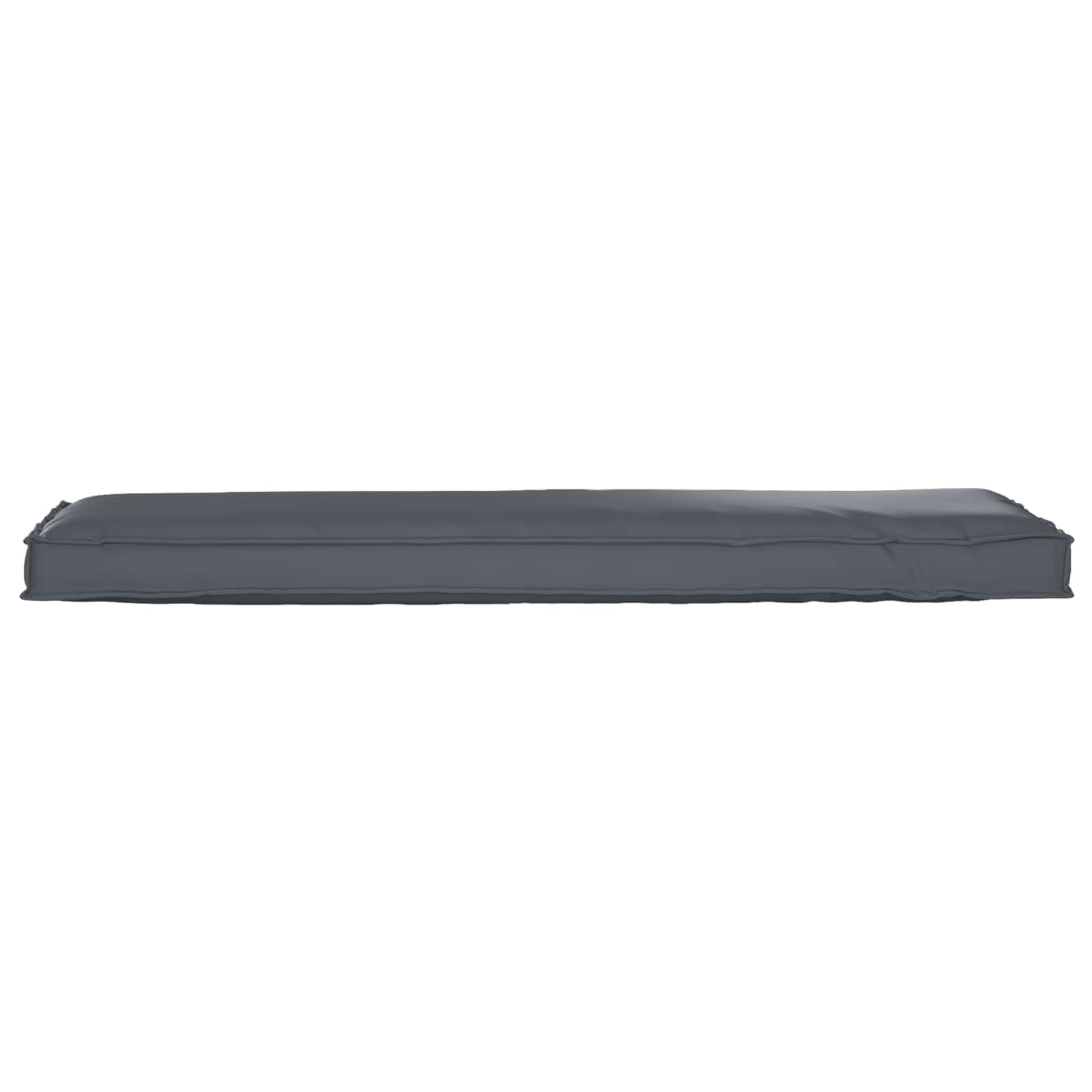 Kissen Anthrazit 140 x 40 x 8 cm Oxford-Stoff