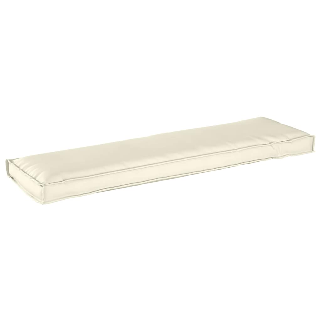 Kissen Creme 140 x 40 x 8 cm Oxford-Stoff