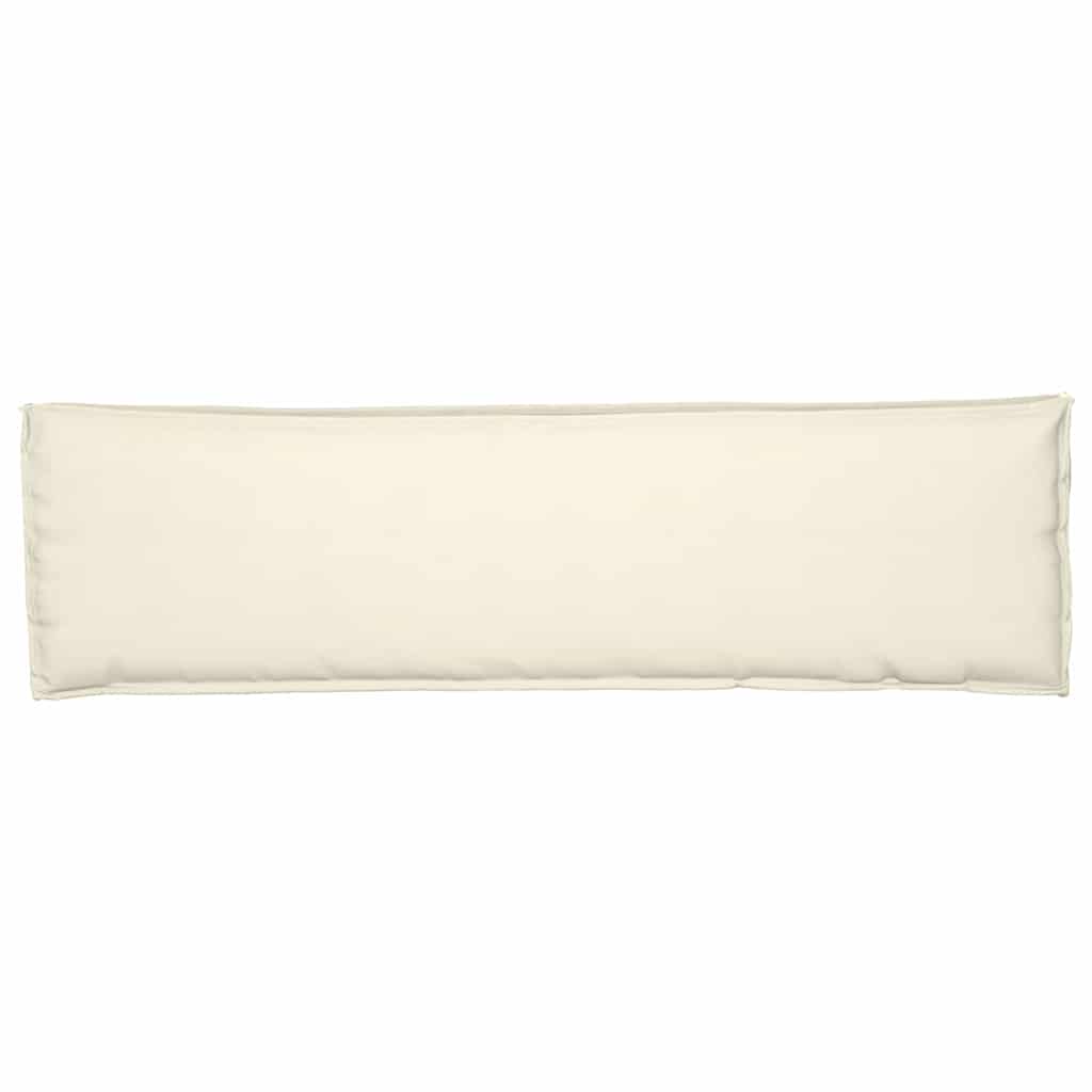 Kissen Creme 140 x 40 x 8 cm Oxford-Stoff