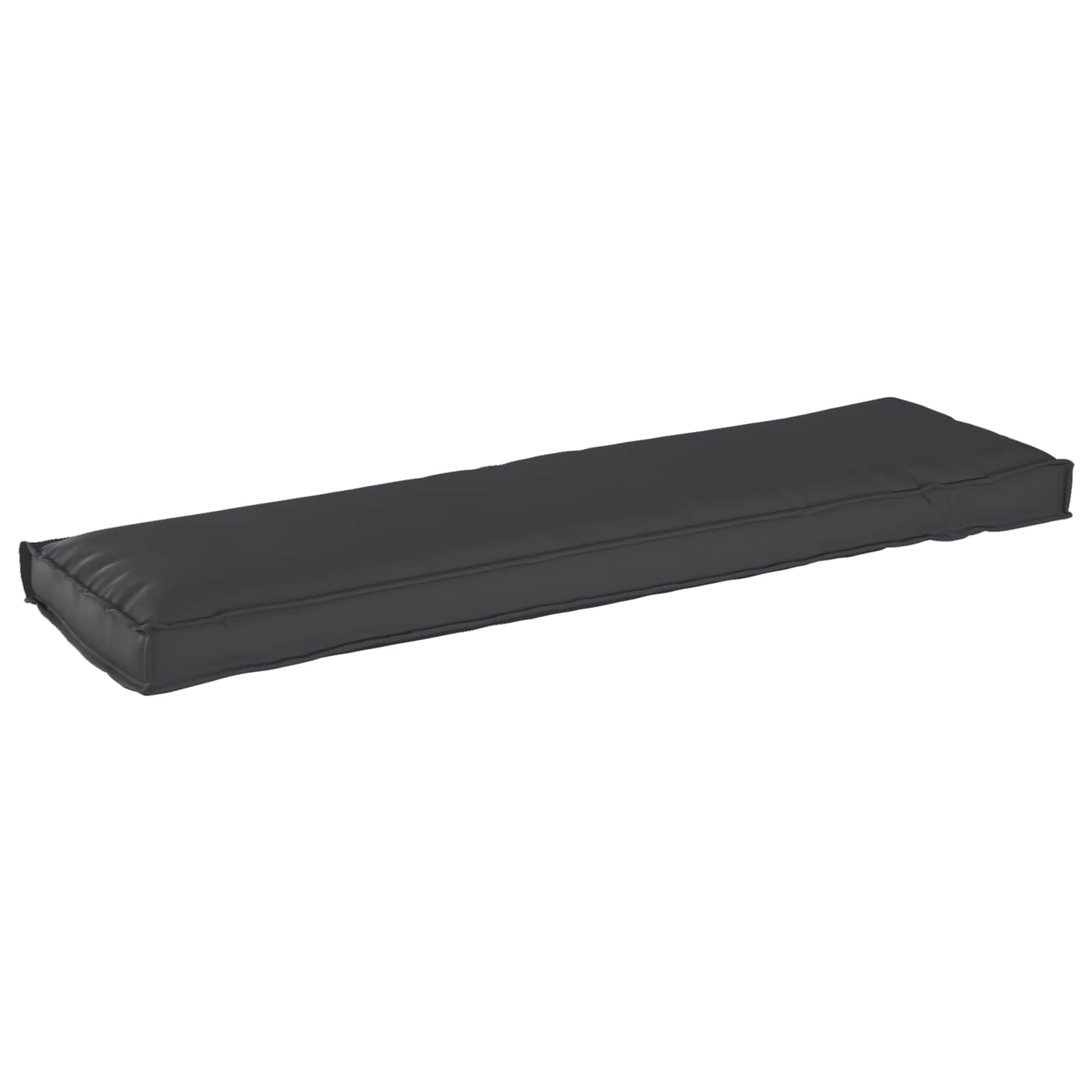 Kissen Schwarz 140 x 40 x 8 cm Oxford-Stoff
