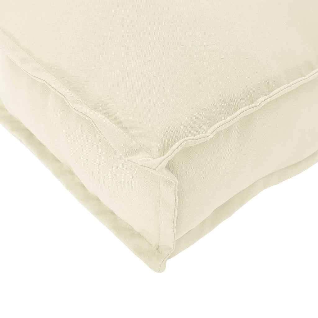 Kissen Creme 150 x 40 x 8 cm Oxford-Stoff