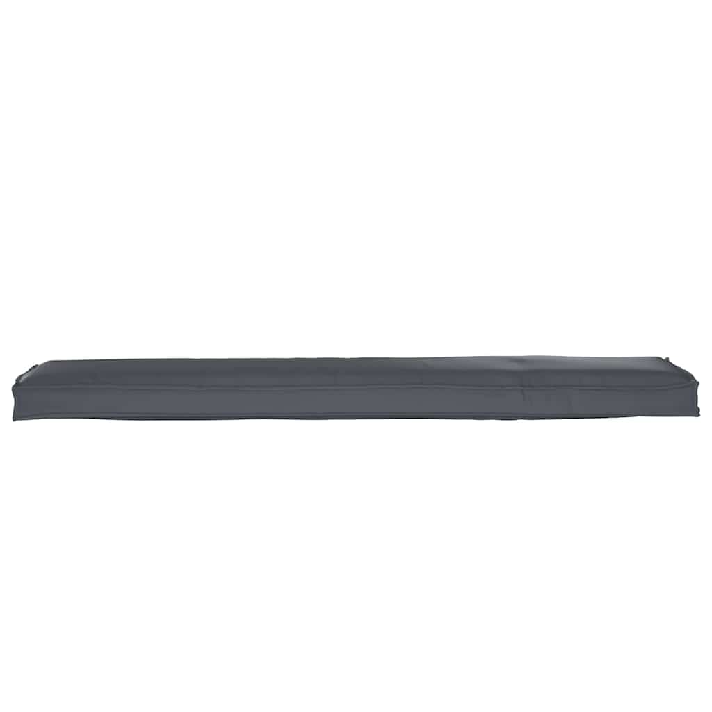 Palettenkissen Anthrazit 180 x 40 x 8 cm Oxford-Stoff