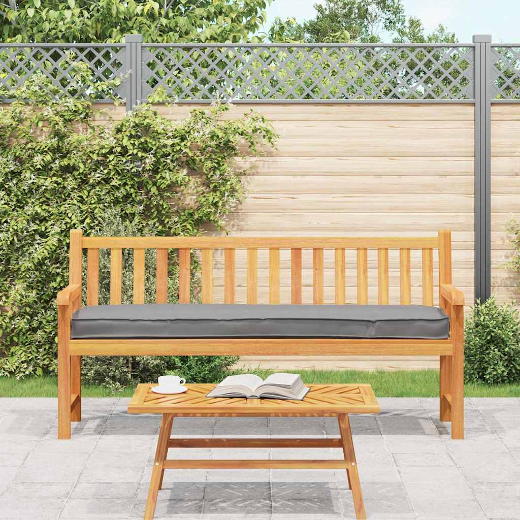 Palettenkissen Grau 180 x 40 x 8 cm Oxford-Stoff