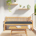 Palettenkissen Anthrazit 200 x 40 x 8 cm Oxford-Stoff