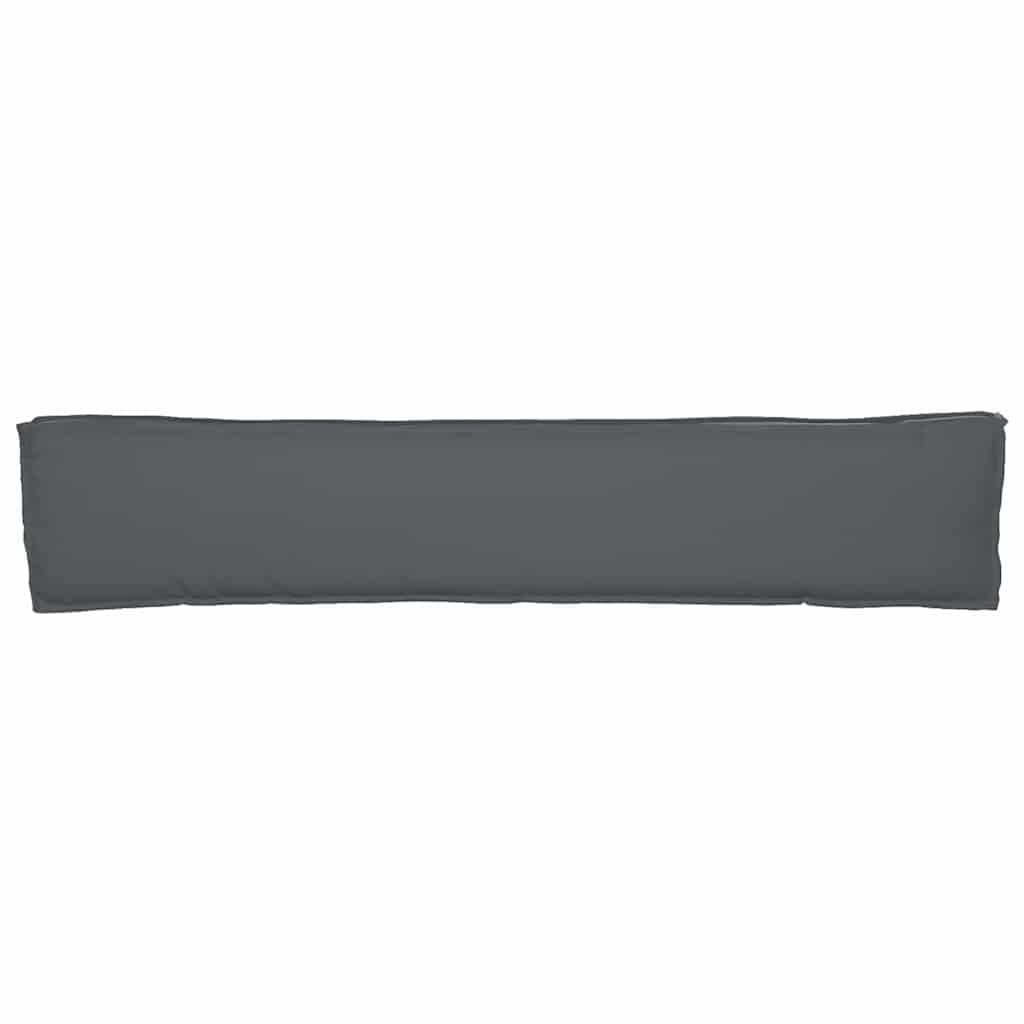 Palettenkissen Anthrazit 200 x 40 x 8 cm Oxford-Stoff