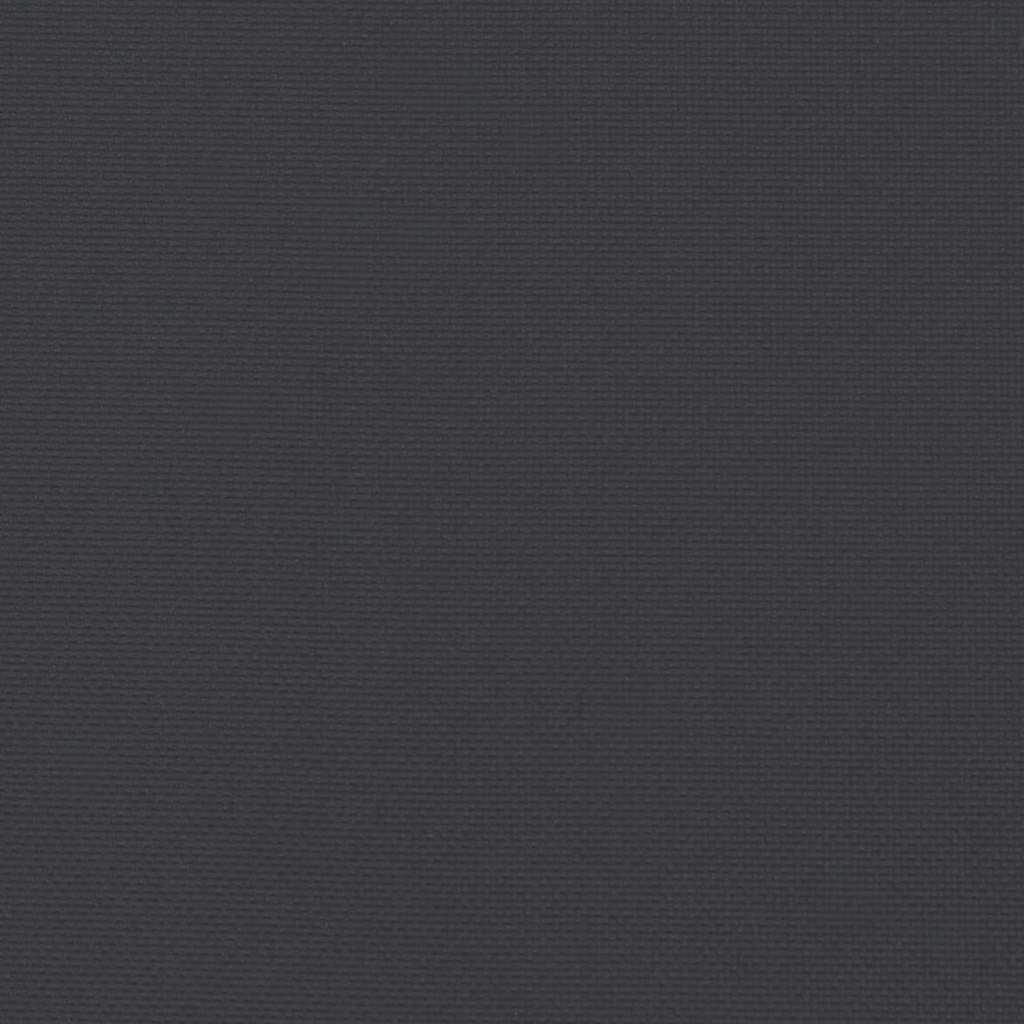 Palettenkissen Schwarz 200 x 40 x 8 cm Oxford-Stoff