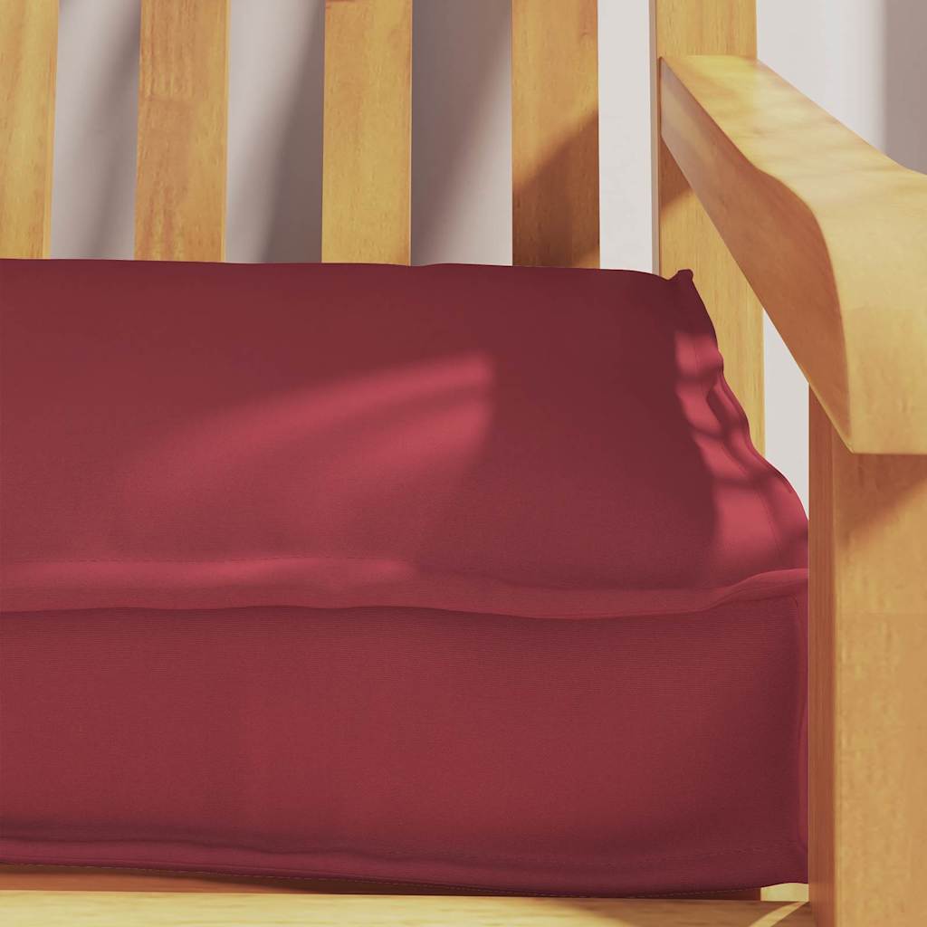 Palettenkissen Weinrot 200 x 40 x 8 cm Oxford-Stoff
