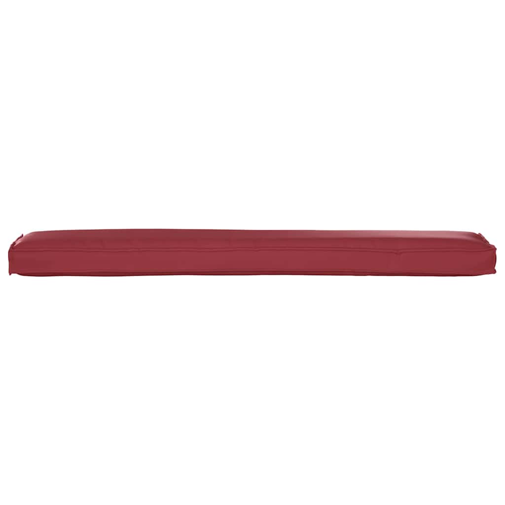 Palettenkissen Weinrot 200 x 40 x 8 cm Oxford-Stoff